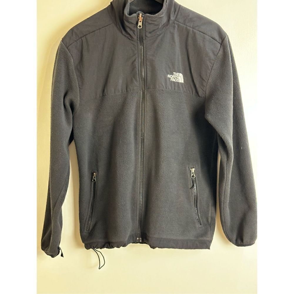 The North Face black men’s Size S full zip